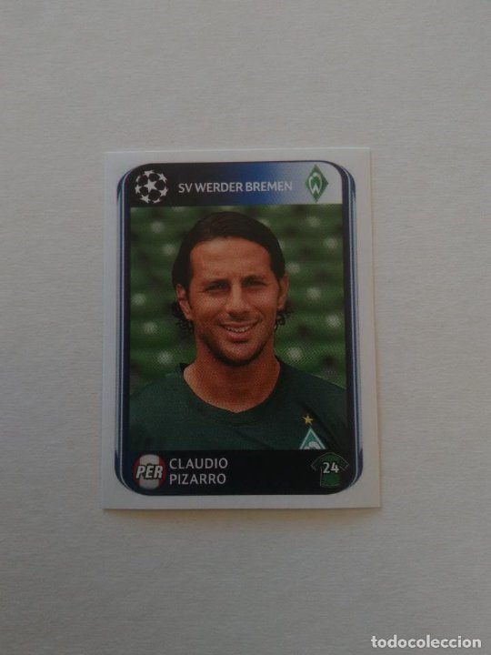 Panini Sticker Champions League 2010/2011 Nr 38 Claudio Pizarro Werder Bremen